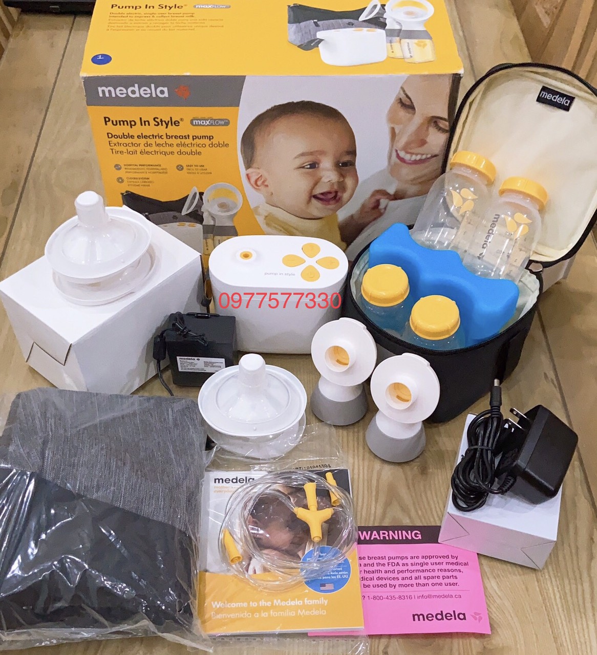 Bộ phụ kiện Medela Maxflow - Ảnh 6