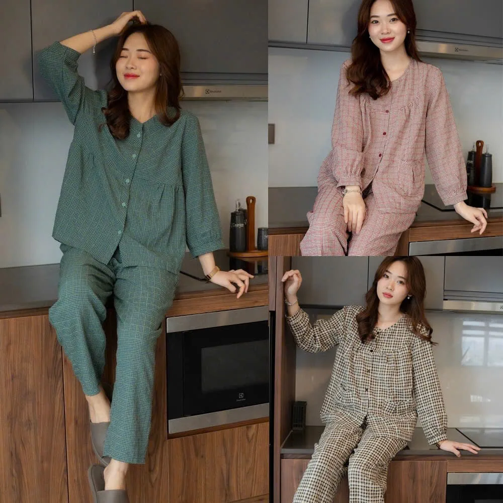 Bộ pijama tay dài siêu xinh